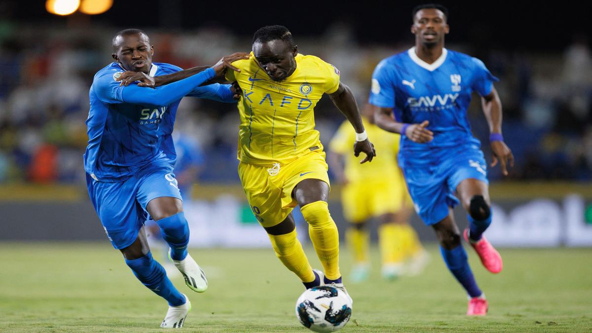 Players of Saudi Arabias Al Hilal Saudi FC celebrate after victory News  Photo - Getty Images