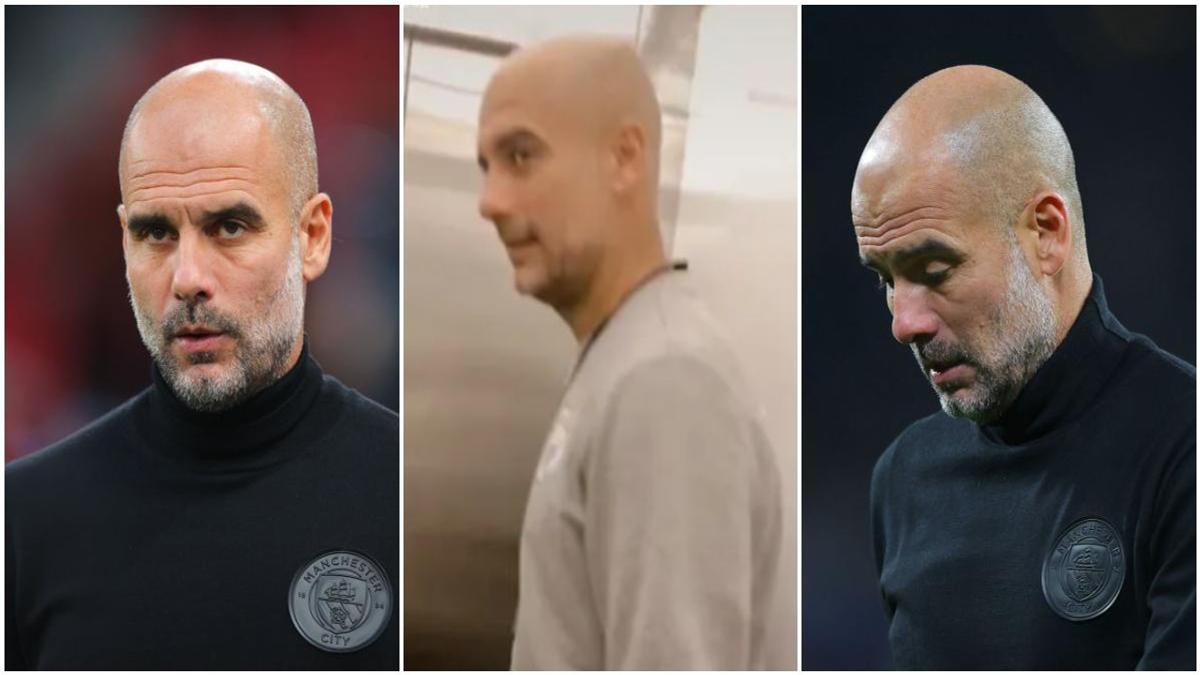 Pep Guardiola: Awkward Moment For Manchester City Boss After He Is ...