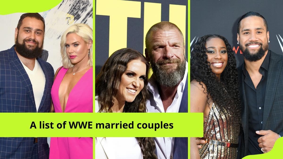 A list of WWE's married couples: The heartwarming stories of WWE’s ...