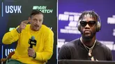 Oleksandr Usyk Jokes That Only His Wife Scares Him, Not Deontay Wilder