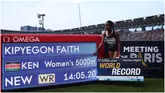 Faith Kipyegon Breaks Second World Record in a Week As She Wins 5000m in Paris