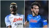 Serious Confusion As Khvicha Kvaratskhelia Named As Serie A Player of the Year Ahead of Osimhen