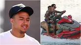 Jesse Lingard Enjoys Jet Ski with Mystery Woman in Barbados After Getting Released by Nottingham