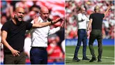 Pep Guardiola Had Heated Argument With Erik ten Hag During FA Cup Final, Video