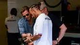 Lewis Hamilton to Project Formula 1 Future Through Movie With Brad Pitt