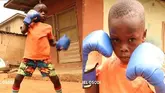 Adeyemo Ayomide: 4-year-old Nigerian boxer says he wants to become world champion