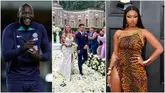 Romelu Lukaku Spotted With Megan Thee Stallion at Lautaro Martinez’s Wedding, Video