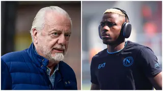 Napoli President Speaks on Osimhen’s Contract Renewal After TikTok Video Controversy