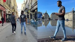 The French Connection: Siya Kolisi Shares Snaps from Bordeaux, France