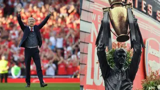 Arsenal honour Arsene Wenger with statue outside the Emirates