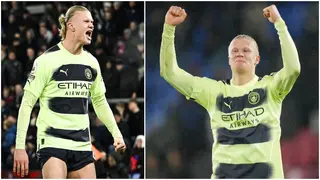 Erling Haaland: Manchester City Star Amuses Fans With Weird Celebration After Scoring vs Crystal Palace