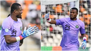 Stanley Nwabali Sends Message to South African Fans After Super Eagles Beat Bafana Bafana