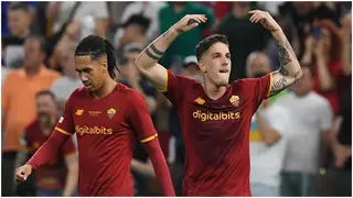 Nicolo Zaniolo’s Strike Hands AS Roma Victory Over Feyenoord in UEFA Conference League Final