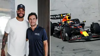 Formula 1’s Sergio Perez Visits Dallas Cowboys, Reveals Verstappen’s NFL Skills