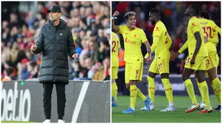 Liverpool boss Jurgen Klopp rates his side's Premier League title chances with one game to end the season