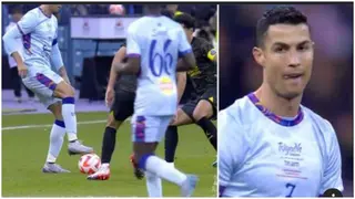 Watch Cristiano Ronaldo disgrace PSG player with filthy nutmeg