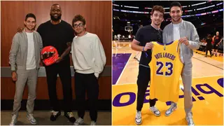 LeBron James: F1 Stars Esteban Ocon, Charles Leclerc Gift Lakers Star Ahead of Las Vegas GP