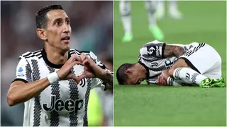 Juventus provide Angel Di Maria update after winger went down injured in first Serie A game