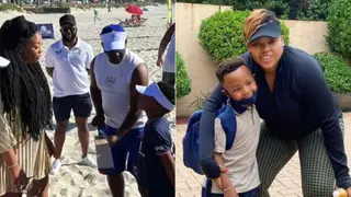 "You Bowl Like Your Mother!": Anele Mdoda Accidentally Disses Herself While Chirping Her Son Alakhe