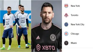 Lionel Messi's reaction after learning his new club Inter Miami are bottom of Eastern Conference