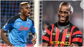 Balotelli and Victor Osimhen chat on video call after Serie A triumph