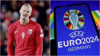 Erling Haaland: Man City star's unwanted record continues as Norway out of Euro 2024