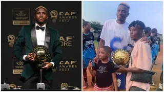 Victor Osimhen’s Childhood Friend in Euphoria After ‘Feeling’ the CAF Top Player Award