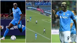 Victor Osimhen on Target with A Goal for Napoli Amid TikTok Controversy