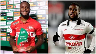 Nigerian Superstar Wins Award After Netting Wonder Goal in Spartak Moscow’s Away Draw