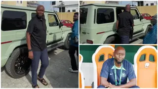 Finidi George: Nigerian Coach Flaunts N125m Worth Mercedes Benz Days After National Team Appointment