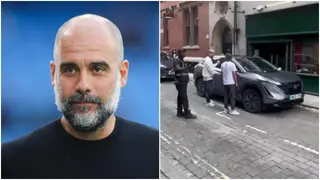 Pep Guardiola Leaves Traffic Officer in Stitches with Reaction After Getting Parking Ticket; Video