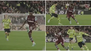 West Ham's Kudus 'Embarrasses' Arsenal's Tomiyasu During EFL Cup Clash: Video