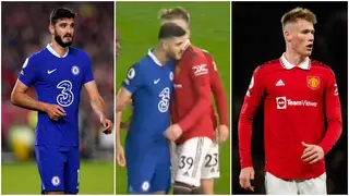 Chelsea vs Man United: Footage shows Scott McTominay was provoked by Armando Broja before conceding penalty