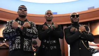 Cameroon’s Francis Ngannou Shows Support for Nigeria’s Kamaru Usman Following UFC 286 Defeat
