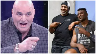 Tyson Fury’s Dad Threatens Mike Tyson During Son’s Pre Match Conference With Ngannou