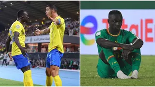 Ronaldo Shows Interest in AFCON With Message to Sadio Mane Before Cote d'Ivoire Clash