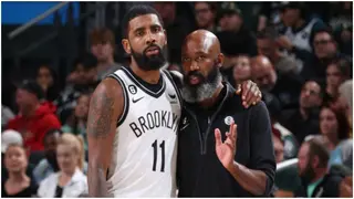 Nets coach Jacque Vaughn lauds Kyrie Irving after exit from Brooklyn Nets