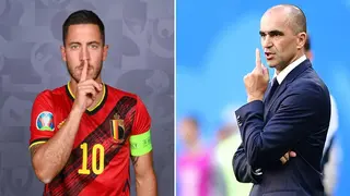 Roberto Martinez defends Eden Hazard as Real Madrid attacker's weight is called into question once again