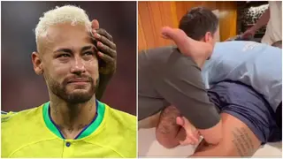 Neymar: Fans react as Painful video of injured Brazil star undergoing therapy surfaces