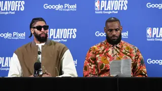 Best social media reactions to wild Lakers’ win over Warriors in Game 1