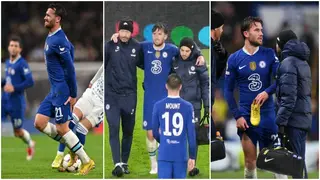 Ben Chilwell: Chelsea star in tears as he leaves pitch on crutches amid World Cup fears