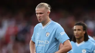 Erling Haaland involved in apparent confrontation with Arsenal staff after Manchester City loss