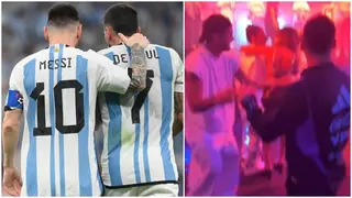 Fans go crazy after clip of Lionel Messi dancing with 'bodyguard' Rodrigo De Paul goes viral