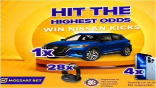 Have Great Fun and Win the Phenomenal Nissan Kicks at Mozzart Bet