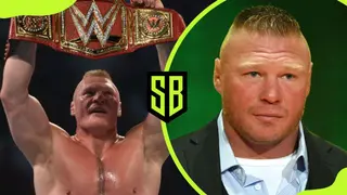 How many times has Brock Lesnar won the WWE championship? The WWE career of the mighty wrestler