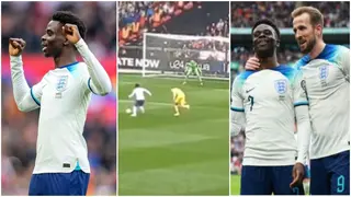 Bukayo Saka: Fans react as Arsenal man stars in England's win over Ukraine