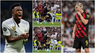 Vinicius Attempts Insane Skill in UCL Semifinal As He Sends Clear Message to Haaland, Mbappe