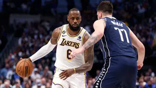 LeBron James suffers ankle injury scare in Los Angeles Lakers’ comeback win over Dallas Mavericks