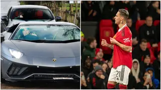 Antony: Man United Star Steers Sleek Lamborghini to Training Days After Crashing BMW