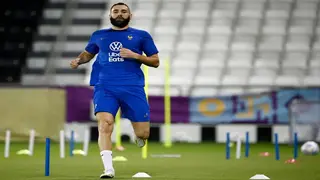 Benzema injured on return to full training for France